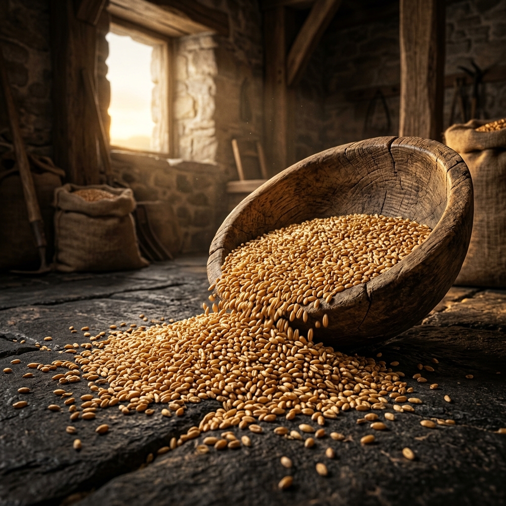 谷仓的回响：从 *ger- 词根探寻“颗粒”的硬核逻辑