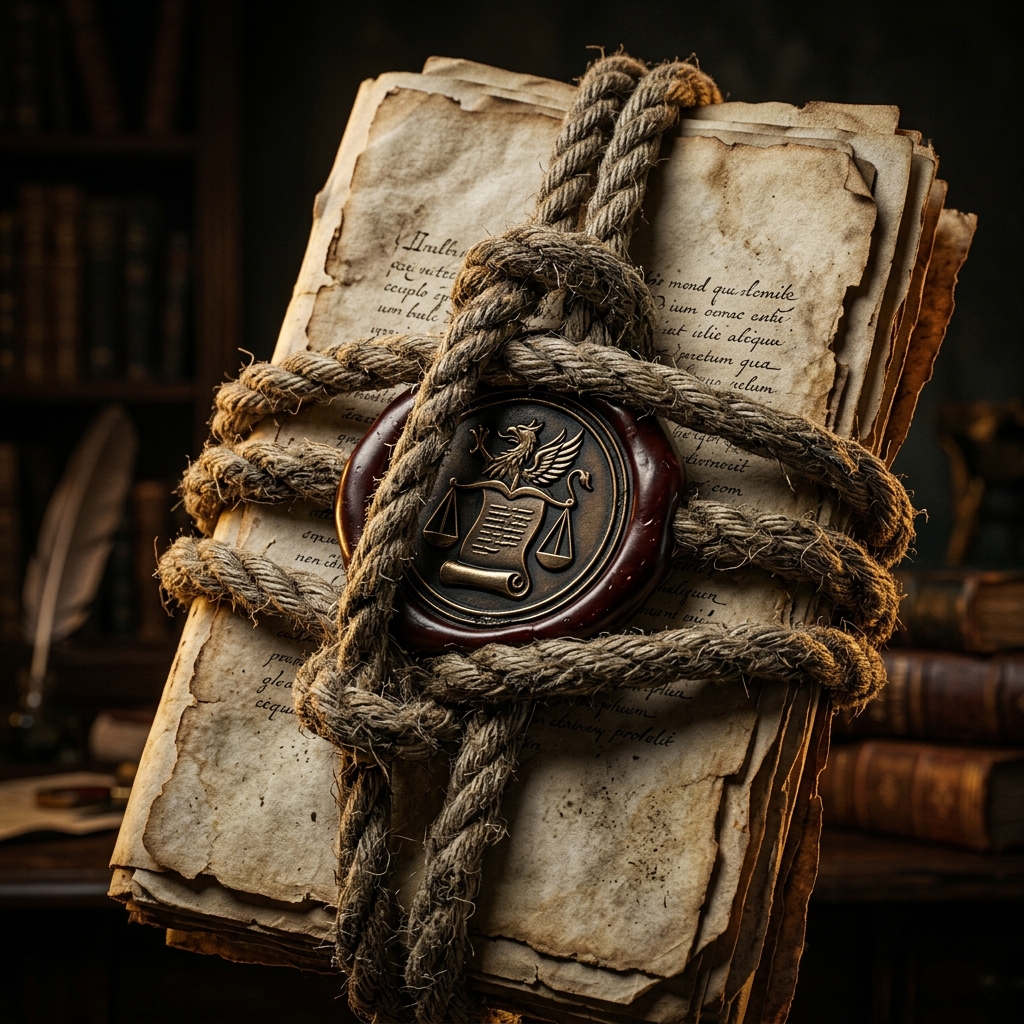 捆绑的秩序：从 *leig- 词根探寻“契约”的绳索逻辑